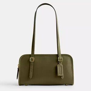 NWT ✅ Coach SWING Bag Glovetanned CM565 in Olive / Gold ⭐ NWT